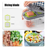 22in1 vagetable cutter with storage basket