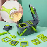 22in1 vagetable cutter with storage basket
