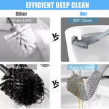 Golf toilet brush