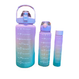 3pcs sports water bottle