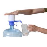 Manual water bottle pump