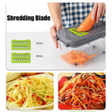 22in1 vagetable cutter with storage basket
