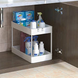 Double-Decker Vertical Storage Organizer