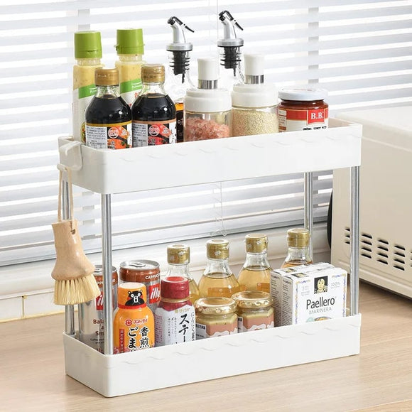 Double-Decker Vertical Storage Organizer