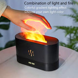 Flame Humidifier And Fragrance Diffuser -7 Flame Colors