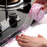 Transparent sealing tape