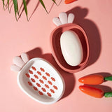 Carrot soap dish