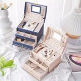 Jewellery Organizer With Mirror & Drawers