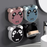 Panda wall mount soap box