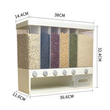 Wall mounted 6  in 1 dispenser