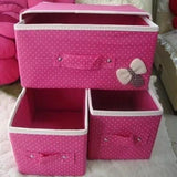 Foldable draw storgae