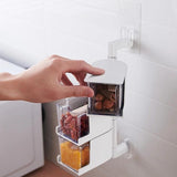 New seasoning spice set wall mounted