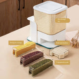 10 Kg Rice Storage Airtight Measuring Box with Compartments
