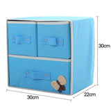Foldable draw storgae