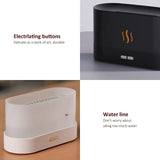 Flame Humidifier And Fragrance Diffuser -7 Flame Colors