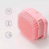Silicone bath brush