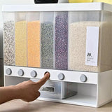 Wall mounted 6  in 1 dispenser