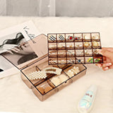 Acrylic jewellery box double layer
