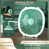 Mini Portable Fan With Led Light