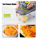 22in1 vagetable cutter with storage basket
