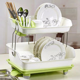 2 layers dish stand