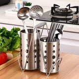 Stainless Steel Cutlery Holders with Comfort Handle