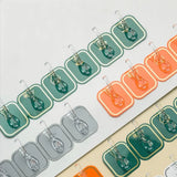 Six Rows Sticky Hooks