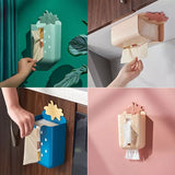 kitchen and bathroom tissue box