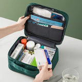 Travel medicine storage bag