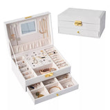 Jewellery Organizer With Mirror & Drawers