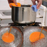 4 pcs set silicone sponge set