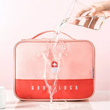 Travel medicine storage bag