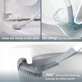 Golf toilet brush