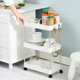 4 layers Smart Trolley- White