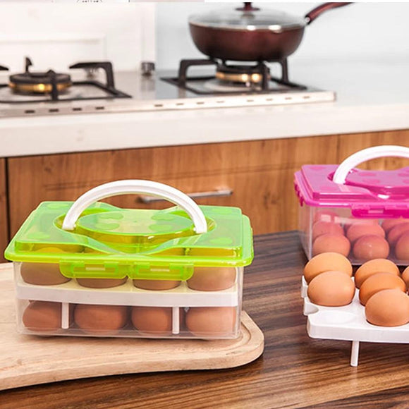 Egg storage boxes