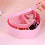 Heart mini jewellery box
