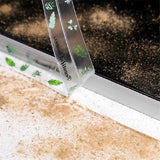 Transparent sealing tape