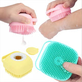 Silicone bath brush