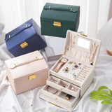 Jewellery Organizer With Mirror & Drawers