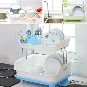 2 layers dish stand