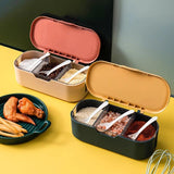 Seasoning Organizer Box Three Grid
