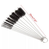 10 Pcs Slim Brush Set
