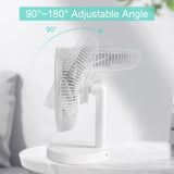Rechargeable Pivot Stand Fan