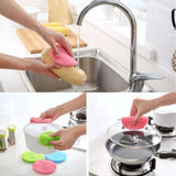 4 pcs set silicone sponge set