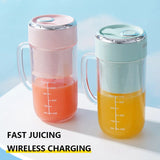 Mini Rechargeable Smoothie Blender/Juicer With Straw