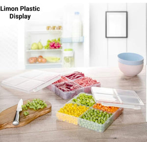 4 partition meat box