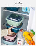Double-layer Drain Basket with Lid