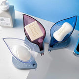 Leaf design soap holder