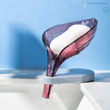 Leaf design soap holder