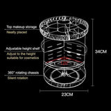 acrylic rotating organizer